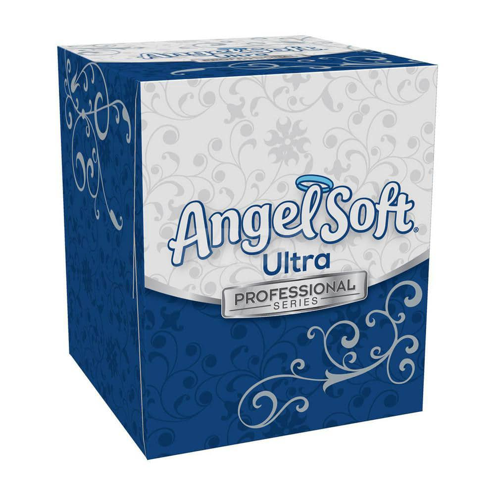 ANGEL SOFT ™ ULTRA PROFESSIONAL SERIES PREMIUM 2-PLY FACIAL TISSUE BY GP PRO (GEORGIA-PACIFIC), CUBE BOX, 36 BOXES PER CASE