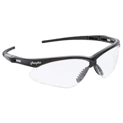 MCR Safety - Safety Glasses; Lens Color Family: Clear ; Lens Color: Clear ; Lens Coating: Anti-Fog; Scratch Resistant ; Frame Color Family: Black ; Metal Frame: No ; Frame Design: Wrap Around - Exact Industrial Supply