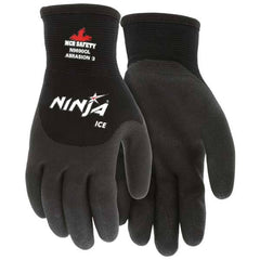 MCR Safety - Work & General Purpose Gloves Application: Cold Coated Area: Palm, Fingers & Knuckles - All Tool & Supply