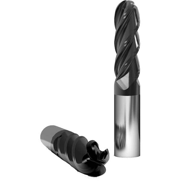 GWS - Ball End Mills Mill Diameter (Inch): 1/4 Mill Diameter (Decimal Inch): 0.2500 - All Tool & Supply