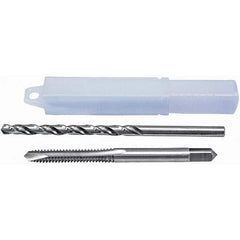 Cle-Line - Tap & Drill Sets Minimum Tap Thread Size (Inch): #10-24 Maximum Tap Thread Size (Inch): #10-24 - All Tool & Supply