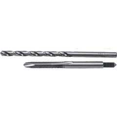 Cle-Line - Tap & Drill Sets Minimum Tap Thread Size (Inch): #10-32 Maximum Tap Thread Size (Inch): #10-32 - All Tool & Supply