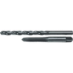 Cle-Line - Tap & Drill Sets Minimum Tap Thread Size (Inch): 5/16-18 Maximum Tap Thread Size (Inch): 5/16-18 - All Tool & Supply