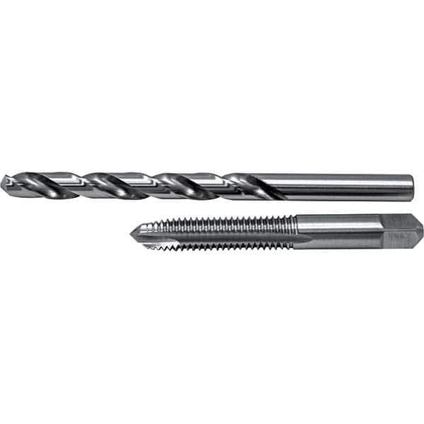 Cle-Line - Tap & Drill Sets Minimum Tap Thread Size (Inch): 3/8-16 Maximum Tap Thread Size (Inch): 3/8-16 - All Tool & Supply