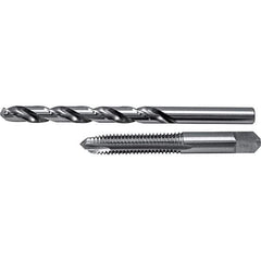 Cle-Line - Tap & Drill Sets Minimum Tap Thread Size (Inch): 3/8-16 Maximum Tap Thread Size (Inch): 3/8-16 - All Tool & Supply