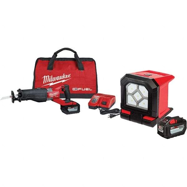 Milwaukee Tool - Cordless Reciprocating Saws Voltage: 18.0 Battery Chemistry: Lithium-Ion - All Tool & Supply