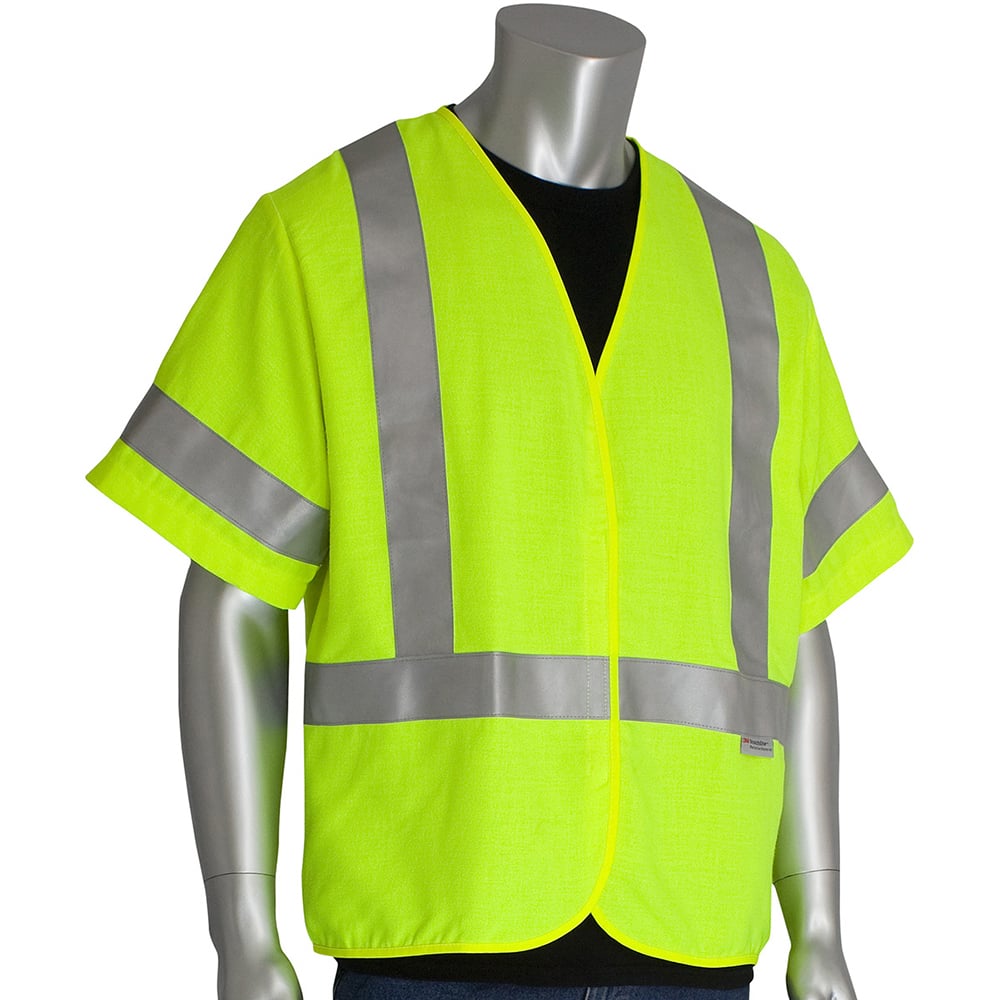 PIP - High Visibility Vests Vest Style: General Purpose Vest Type: Flame Resistant; Hi Visibility - All Tool & Supply