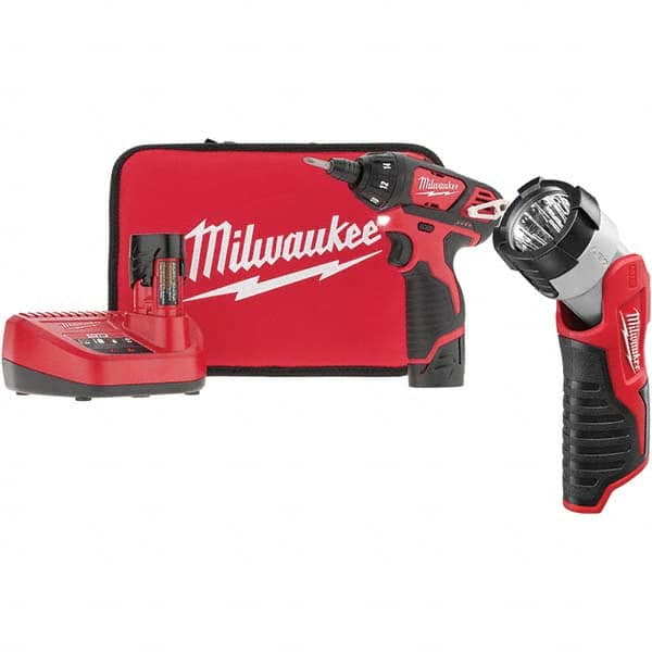 Milwaukee Tool - Cordless Screwdrivers Voltage: 12.0 Handle Type: Pistol Grip - All Tool & Supply