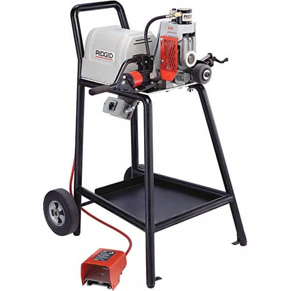 Ridgid - Pipe Roll Groovers Power Type: 115V Induction Motor Machine Type: Portable Roll Groover - All Tool & Supply