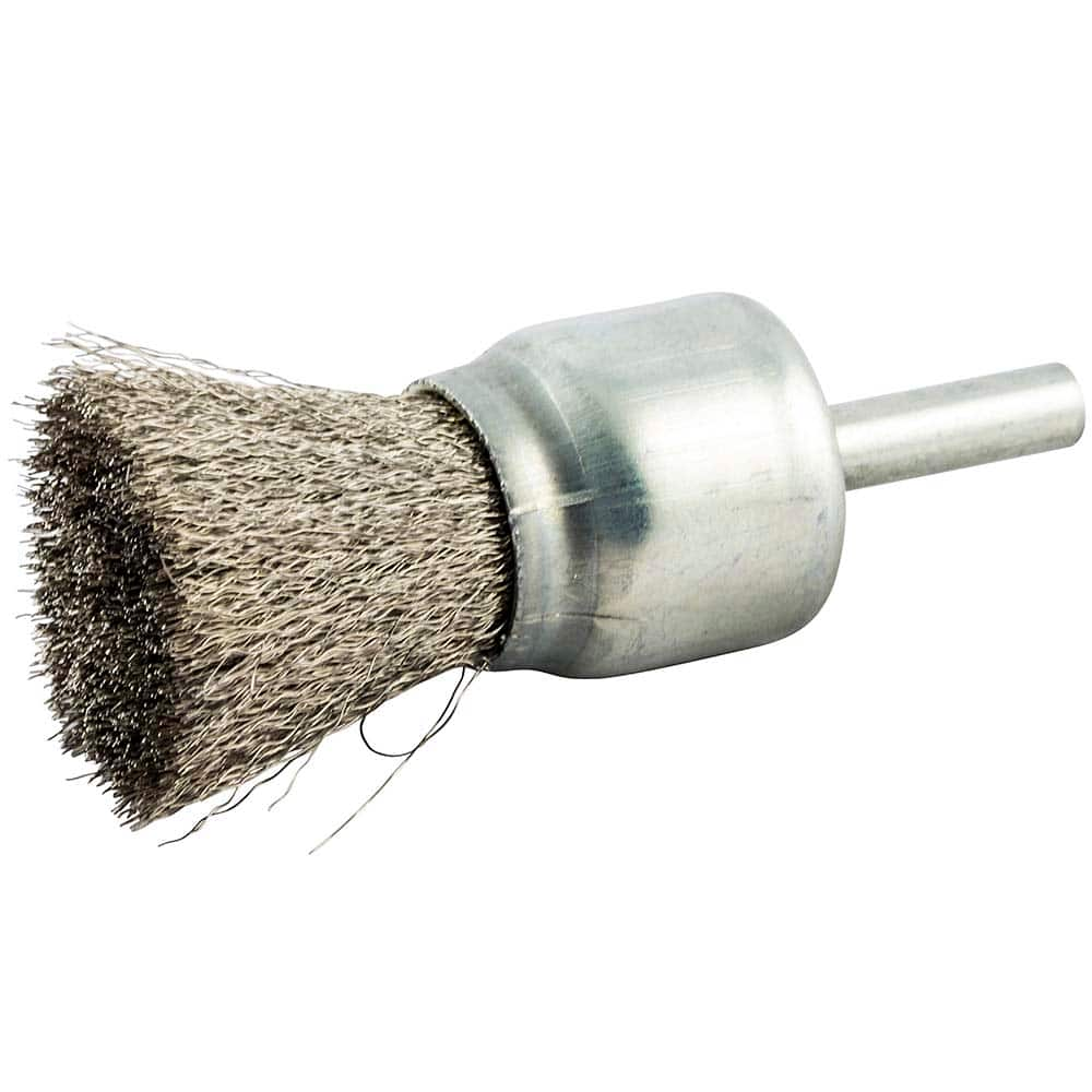 Norton - End Brushes Brush Diameter (Inch): 1 Fill Material: Stainless Steel - All Tool & Supply