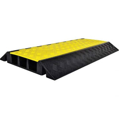 Powerhouse - On Floor Cable Covers Cover Material: Polyethylene Number of Channels: 3 - All Tool & Supply