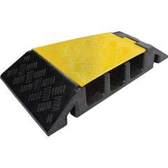 Powerhouse - On Floor Cable Covers Cover Material: Polyethylene Number of Channels: 3 - All Tool & Supply