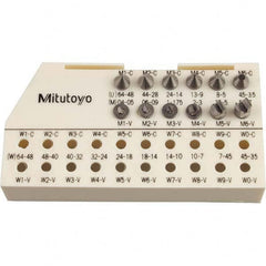 Mitutoyo - Micrometer Accessories Type: Anvil Set For Use With: Screw Thread Micrometer - All Tool & Supply