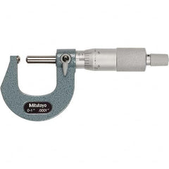 Mitutoyo - Spherical Face Micrometers Operation Type: Mechanical Minimum Measurement (Decimal Inch): 0 - All Tool & Supply