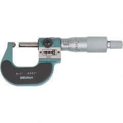 Mitutoyo - Spherical Face Micrometers Operation Type: Mechanical Minimum Measurement (Decimal Inch): 0 - All Tool & Supply