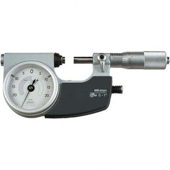 Mitutoyo - Mechanical Indicating Micrometers Minimum Measurement (Decimal Inch): 0 Maximum Measurement (Decimal Inch): 1 - All Tool & Supply