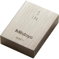 Mitutoyo - Gage Blocks & Spacers Type: Gage Block Size (Decimal Inch): 1.00000 - All Tool & Supply