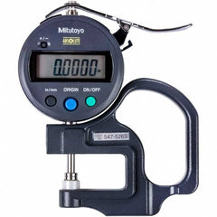 Mitutoyo - Electronic Thickness Gages Minimum Measurement (Decimal Inch): 0 Maximum Measurement (Decimal Inch): 0.4700 - All Tool & Supply