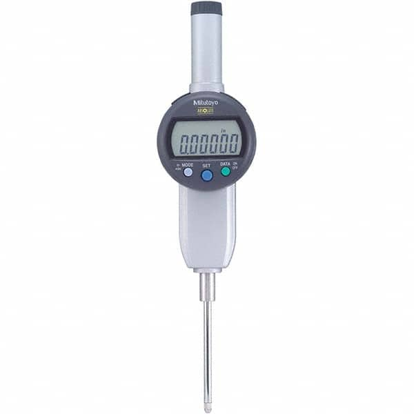 Mitutoyo - Electronic Drop Indicators Minimum Measurement (Decimal Inch): 0.0000 Minimum Measurement (Inch): 0.0000 - All Tool & Supply