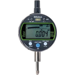 Mitutoyo - Electronic Drop Indicators Minimum Measurement (mm): 0.00 Maximum Measurement (mm): 12.7 - All Tool & Supply