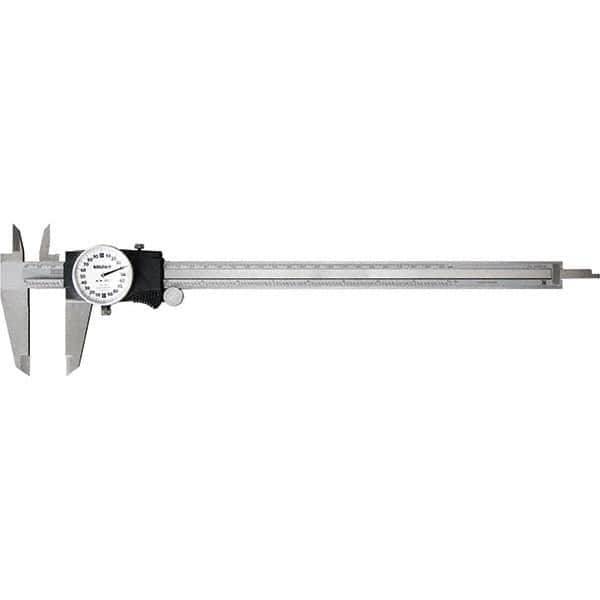 Mitutoyo - Dial Calipers Maximum Measurement (Inch): 12 Dial Graduation (Decimal Inch): 0.001 - All Tool & Supply