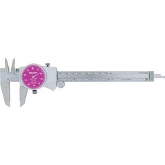 Mitutoyo - Dial Calipers Maximum Measurement (Inch): 6 Dial Graduation (Decimal Inch): 0.001 - All Tool & Supply