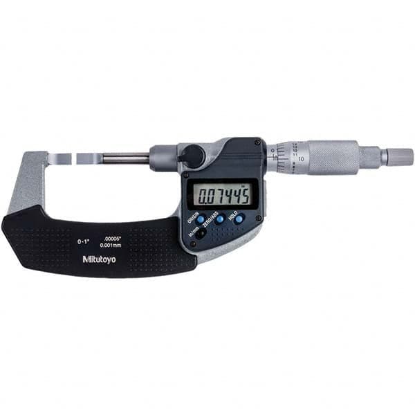 Mitutoyo - Blade Micrometers Operation Type: Electronic Minimum Measurement (Decimal Inch): 0 - All Tool & Supply