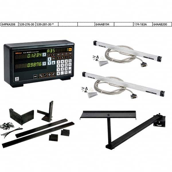 Mitutoyo - Electronic Linear Scales Display Type: LED Output Type: Digital - All Tool & Supply