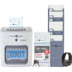 Pyramid - Time Clocks & Time Recorders Punch Style: Manual Power Source: 100 to 240 V @ 50 to 60 Hz - All Tool & Supply