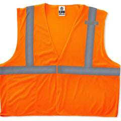 8210HL Econo Vest Orange 2X/3X Hook & Loop Glowear - All Tool & Supply