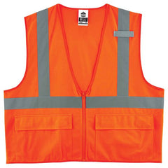 8225Z L/ XL Orange Standard Solid Vest Type R Class 2 - All Tool & Supply