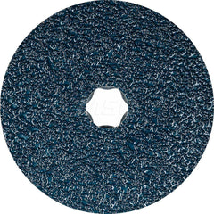 Fiber Disc: 4-1/2″ Disc Dia, 36 Grit, VICTOGRAIN