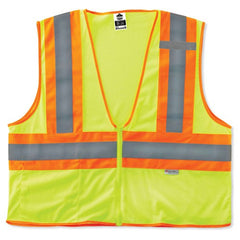 8230Z Glowear Two Tone Vest Lime L/Xl - All Tool & Supply