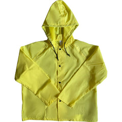 Louisiana Professional Wear - Rain & Chemical Wear; Garment Style: Rain Jacket ; Garment Type: Flame Resistant; Waterproof; Rain ; Material: Nylon/Polyurethane ; Size: 2X-Large ; Color: Lemon Yellow ; Certification Type: ASTM D6413 - Exact Industrial Supply