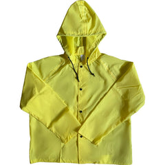 Louisiana Professional Wear - Rain & Chemical Wear; Garment Style: Rain Jacket ; Garment Type: Flame Resistant; Waterproof; Rain ; Material: Nylon/Polyurethane ; Size: 3X-Large ; Color: Lemon Yellow ; Certification Type: ASTM D6413 - Exact Industrial Supply