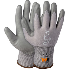 Wells Lamont - Cut & Puncture Resistant Gloves; Type: Cut Resistant ; ANSI/ISEA Cut Resistance Level: A4 ; Coated Area: Palm ; Material Type: HPPE/Nylon/Glass ; Coating Material: Polyurethane ; Men's Size: X-Large - Exact Industrial Supply