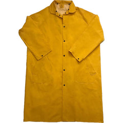 Louisiana Professional Wear - Rain & Chemical Wear; Garment Style: Coat ; Garment Type: Rain; Waterproof ; Material: .35mm PVC/Polyester ; Size: Small ; Color: Spanish Yellow ; Certification Type: NonHazardous Protection - Exact Industrial Supply