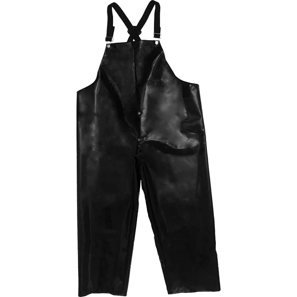 Louisiana Professional Wear - Rain & Chemical Wear; Garment Style: Bib Overall; Suspenders ; Garment Type: Cut Resistant; Waterproof; Rain ; Material: Thermoplastic Polyurethane/400 Denier Nylon ; Size: 3X-Large ; Color: Black ; Certification Type: NonHa - Exact Industrial Supply