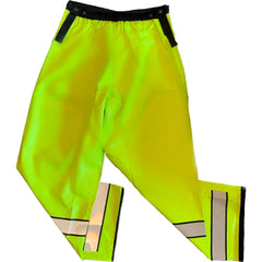 Louisiana Professional Wear - Rain & Chemical Wear; Garment Style: Rain Pants ; Garment Type: High Visibility; Rain; Waterproof ; Material: Polyurethane/Nylon ; Size: 2X-Large ; Color: Fluorescent Yellow/Black ; Certification Type: ANSI/ISEA 107-2015 Cla - Exact Industrial Supply