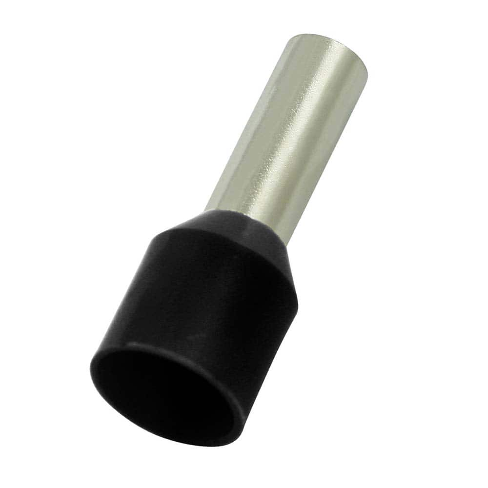 Electrical Wire Ferrules; Insulation Type: Partially Insulated; Connection Type: Crimp; Compatible Wire Size (sq mm): 6 mm ™; 10 AWG; Compatible Wire Size (AWG): 10; Pin Length: 0.472 in; 12.0 mm; Pin Length (mm): 12; Pin Diameter: 3.5 mm; Overall Length: