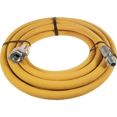 Alliance Hose & Rubber - Water & Discharge Hose; Inside Diameter (Decimal Inch): 0.7500 ; Outside Diameter (Decimal Inch): 1.1000 ; Outside Diameter (Inch): 1-7/64 ; Color: Yellow ; Working Pressure (psi): 1000.000 ; Length (Feet): 75 - Exact Industrial Supply