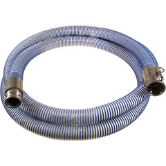 Kuriyama of America - Food & Beverage Hose; Inside Diameter (Inch): 3 ; Outside Diameter (Decimal Inch): 3.6200 ; Length (Feet): 20 ; Bend Radius (Inch): 6 ; Maximum Working Pressure (psi): 100.000 ; Vacuum Rating: 28 In. Hg - Exact Industrial Supply