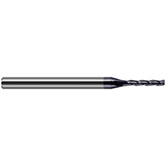 Harvey Tool - 1/8", 3/4" LOC, 1/8" Shank Diam, 2-1/2" OAL, 4 Flute Solid Carbide Square End Mill - Exact Industrial Supply