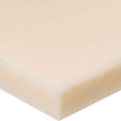 Plastic Sheet: Nylon 6/12, 1/4″ Thick, Off-White Rockwell R-115