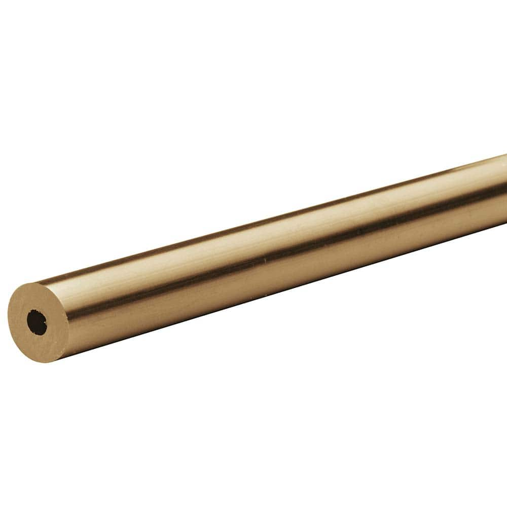 USA Sealing - Plastic Tubes; Material: ABS ; Inside Diameter (Inch): 1/4 ; Maximum Length (Inch): 72 ; Wall Thickness (Inch): 1/8 ; Color: Beige ; Shape: Round - Exact Industrial Supply