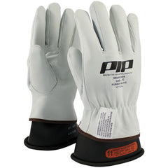 ‎148-1000/12 Leather Gloves - Leather Protector -  Grain Goatskin -  Class 00-0 -  10 In. -  Keystone Thumb