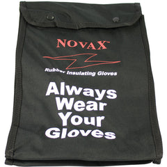 ‎148-2136 Electrical Glove Bags - Novax - Nylon Bag for 11 In. Electrical Rated Glove - Black - Exact Industrial Supply