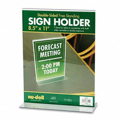 NuDell - Display & Organizer Accessories Type: Sign Holder For Use With: Signs - All Tool & Supply