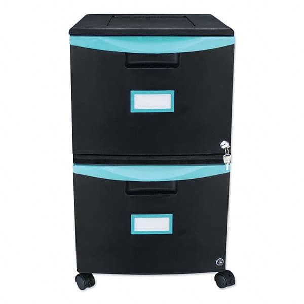 Storex - File Cabinets & Accessories Type: Mobile File Number of Drawers: 2 - All Tool & Supply