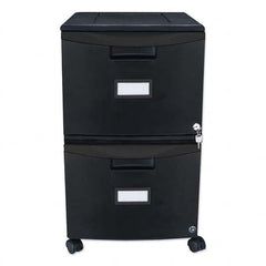 Storex - File Cabinets & Accessories Type: Mobile File Number of Drawers: 2 - All Tool & Supply